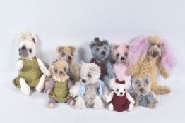 A COLLECTION OF ONE OF A KIND BURMAN BEARS, all designed and created by Angela Burman, 'Shelby' from