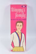 A BOXED IDEAL TAMMY'S FAMILY DOLL, Ted, No.9450-8, in hooped top and blue shorts, appears complete