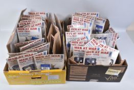 A COMPLETE RUN 1-50 OF OSPREY DEL PRADO MEN AT WAR MODEL FIGURES, with all figures in their original