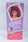A BOXED IDEAL BEAUTIFUL CRISSY SWIRLA-CURLER DOLL, reference 1111-4, doll featuring a pink and white