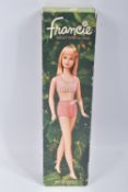 A BOXED MATTEL FRANCIE DOLL, No.1140, straight leg blonde version, with Francie label to right