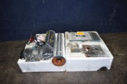 A CLARKE CDP5EB PILLAR DRILL, still in packaging but no outer box and unassembled, not tested as