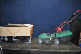 A QUALCAST ELECTRIC LAWN MOWER, and a Flymo Easi Glide 300V (both PAT pass and working) (2)