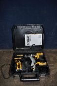 A DeWALT DCD785 18V DRILL in case with charger, two 1.5Ah and one 4.0Ah batteries (PAT pass and