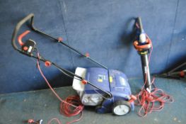 SPEAR AND JACKSON ELECTRIC GARDENING TOOLS including a YT6702 lawn aerator/scarier with collection