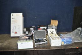 A SELECTION OF HOUSEHOLD ELECTRICALS, including a Karcher window vac, an Emerso Insinkerator Tap,