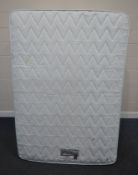 A SLEEPMASTERS 4FT6 DIVAN BED AND MATTRESS, condition report: ideal for a clean