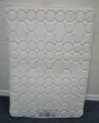 A SEALEY POSTUREPEDIC GRAND PILLOW 4FT6 MATTRESS, condition report: general signs of usage