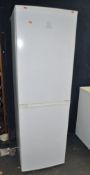 AN INDESIT DAA55NFUK FRIDGE FREEZER width 55cm, depth 58cm, height 173cm (PAT pass and working at