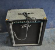 A PEAVEY KB100 KEYBOARD COMBO, with a 15in driver and power cable (PAT pass and working)