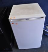 A ZANUSSI ZFT307MW UNDER COUNTER FREEZER, width 50cm, depth 50cm, height 85cm (PAT pass and