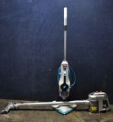 A VAX COMBI CLASSIC STEAM MOP (PAT pass and working) and a Morphy Richards cordless vacuum