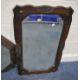 FOUR 20TH CENTURY OAK FRAMED WALL MIRRORS, varying in shape and size, largest 82cm x depth 51cm, - Image 3 of 5