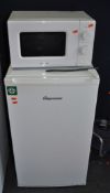 A FRIDGEMASTER MUR4892M UNDER COUNTER ICE BOX FRIDGE, width 48cm, depth 45cm, height 85cm (PAT