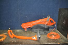 FLYMO GARDEN POWER TOOLS, including a Graden Vac 1500 plus with collection bag, and a Mini Trim