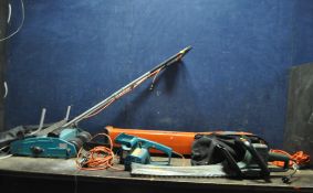 A FLYMO GARDEN VAC/BLOWER (PAT pass and working) along with Black and Decker scarifier with