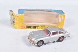 A BOXED CORGI TOYS JAMES BOND ASTON MARTIN D.B.5, No.270, working features, minor damage to one tyre