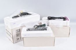 THREE BOXED FRANKLIN MINT MODEL CARS, 1907 Rolls-Royce Silver Ghost, 1955 Rolls-Royce Silver Cloud