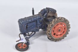 AN UNBOXED CHAD VALLEY CLOCKWORK FORDSON MAJOR E27N TRACTOR, No.9235, 1/16 scale, version wound by
