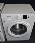 A HOTPOINT NSWF 742U WASHING MACHINE, width 60cm, depth 55cm, height 85cm (PAT pass, spin cycle