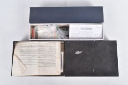 TWO BOXED PART BUILT OO GAUGE WHITEMETAL LOCOMOTIVE KITS, both of unknown make, BR class 4MT