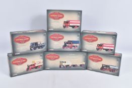 SEVEN BOXED 1:50 SCALE LIMITED EDITION CORGI VINTAGE GLORY OF STEAM MODELS, to include a two of