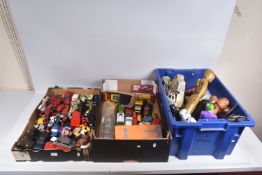 A COLLECTION OF COLLECTIBLE STAR WARS TOYS AND MODEL VEHICLES, to include two sealed Episode I