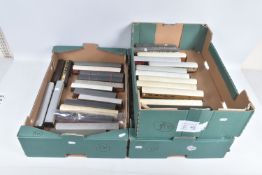 A QUANTITY OF UNBOXED ASSORTED OO GAUGE PASSENGER COACHING & BOGIE VAN STOCK, assorted big 4