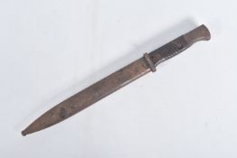 A GERMAN BAYONET PRODUCED BY CARL EICKHORN, the blade is in good condition and has the number 2054