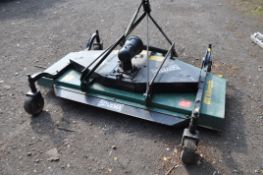 A SOVEMA PTO SHAFT DRIVEN FINISHING MOWER, width 190cm (untested) PLEASE NOTE: BUYERS PREMIUM IS