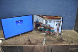 A SAMSUNG UE32J5600 32in TV with remote and a Seizo 32in TV (no remote) (both PAT pass and