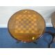 A GEORGIAN OAK TRIPOD TABLE, diameter 56cm x height 68cm, along with a tilt top tripod chess - Image 3 of 4