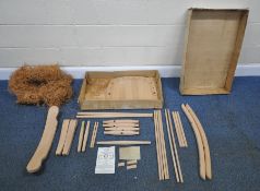 A BOXED ROCKING CHAIR, appears to be never put together, unknown measurements, condition report: all