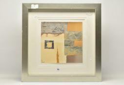 LINDA CHARLES (BRITISH CONTEMPORARY), ABSTRACT BLOCKS OF COLOUR, signed bottom left, mixed media