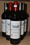 WINE, Six Bottles of Outstanding Bordeaux Wine from one of the finest vintages of the 20th century