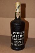 VINTAGE PORT, One Bottle of PORTO BARROS COLEITA 1950, aged in cask, bottled in 1982, fill level