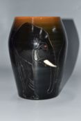 A DENNIS CHINA WORKS 'ELEPHANT' VASE designed by Sally Tuffin, with pressed manufacturers marks to