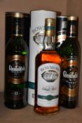 SINGLE MALT, Three Bottles of Single Malt Scotch Whisky comprising 1 x BOWMORE ISLAY, aged 12 Years,