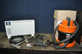 A VAX 2000 WET AND DRY VACUUM CLEANER, with wet filter housing and dry filter housing, two wet