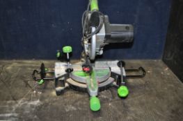 AN EVOLUTION FURY 3 COMPOUND MITRE SAW (PAT pass and working but laser doesn't appear to be