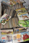 ONE BOX OF PICTURE CARD ALBUMS, approximately one hundred and fifty picture card books by Brooke