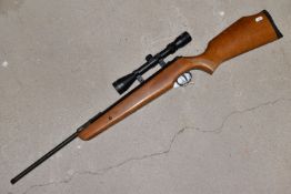 A HAMMERLI SEEKER 800 .22 BREAK BARREL AIR RIFLE, serial AC039585, fitted with an Enfield 3-9x40