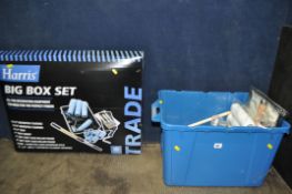 A SELECTION OF DECORATING EQUIPMENT, to include a Harris big box set, unknown if complete, and a