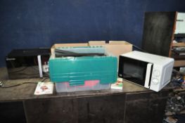 A COLLECTION OF HOUSEHOLD ELECTRICAL ITEMS, including a Polti Vaporetto steam cleaner, a Bosch