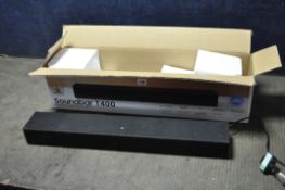 A SAMSUNG T400 SOUNDBAR, PAT pass but untested due to no remote