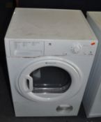 A HOTPOINT TGFM 90C CONDENSER DRYER width 60cm, depth 60cm, height 85cm (PAT pass and working)