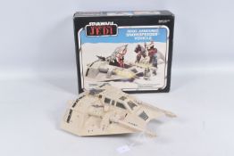A BOXED 1983 LFL STAR WARS RETURN OF THE JEDI REBEL ARMOURED SNOWSPEEDER VEHICLE, model appears