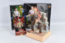 FOUR STAR WARS COLLECTABLE FIGURES, to include a boxed Kenner Collection Hasbro 12 inch Princess