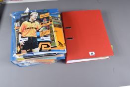 WOLVERHAMPTON WANDERERS FOOTBALL CLUB PROGRAMMES, covering seasons from the years between 1956 to