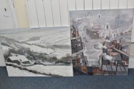 RONALD K. MOORE (BRITISH 20TH /21ST CENTURY) 'GOSTA GREEN, ASTON', a Birmingham industrial